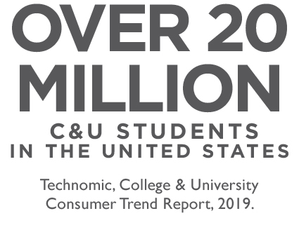 Over 20 Million C and U Students in the United States