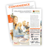 Insights and trends for college and university brochure