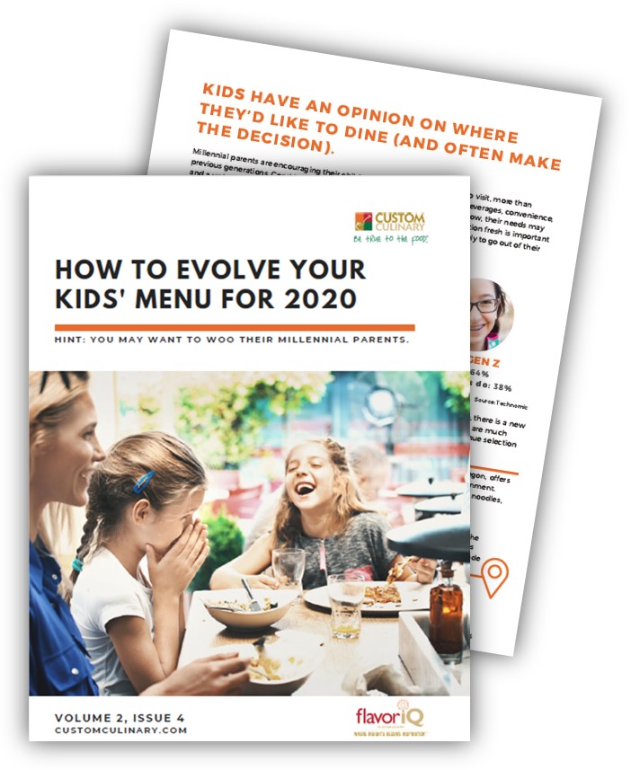 How to Evolve Your Kids Menu Brochure