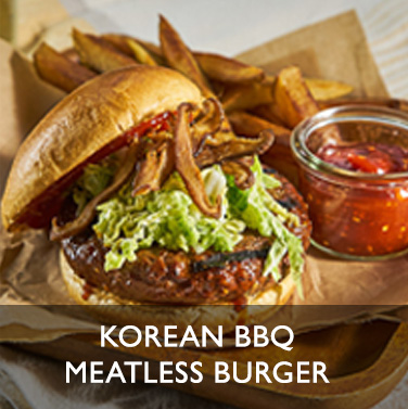 Korean BBQ Meatless Burger