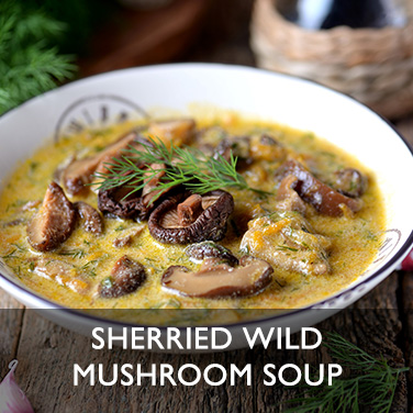 Sherried Wild Mushroom Soup