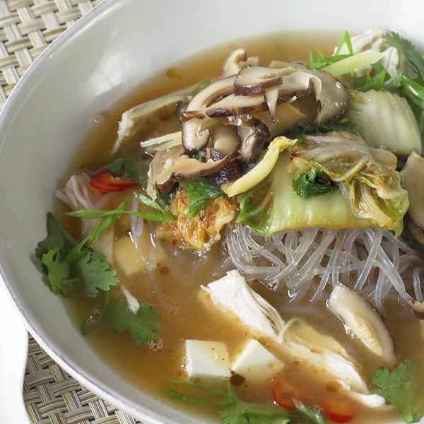 Asian Style Ramen Broth Bowl - Tonkotsu Style