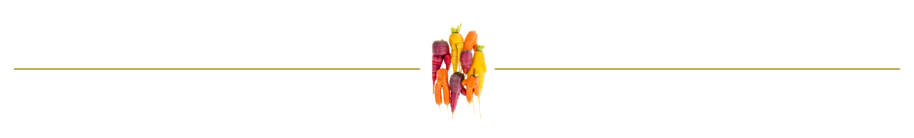 colorful carrots divider