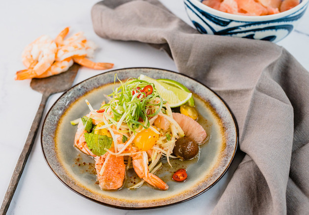Thai Shrimp and Pomelo Salad Recipe