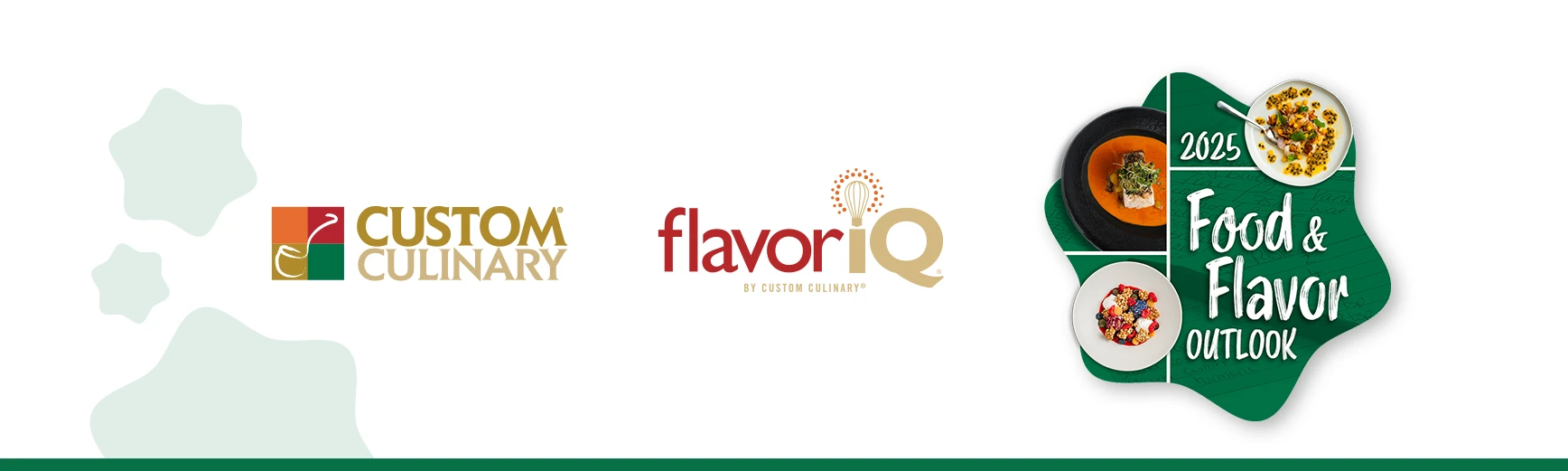 Custom Culinary Food and Flavor Outlook Footer