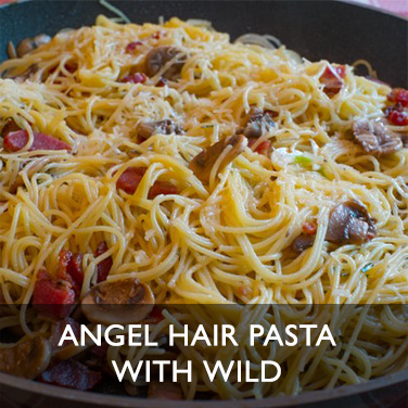 Angel Hair Pasta with Wild Mushrooms