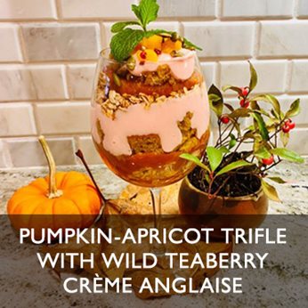 pumpkin-apricot trifle
