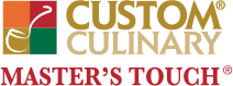Custom Culinary Master's Touch Brand Logo