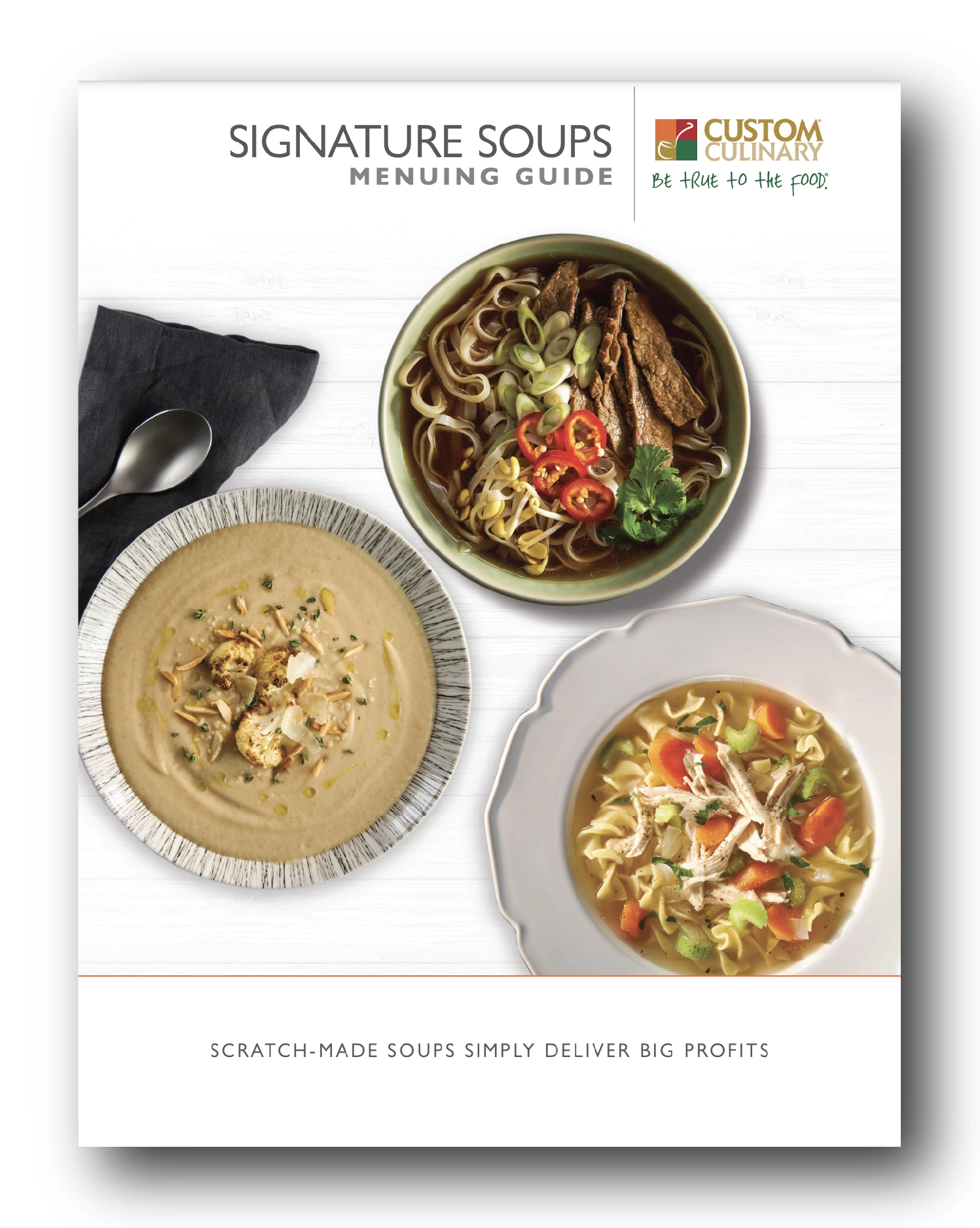 Food Bases: Signature Soups Menuing Guide