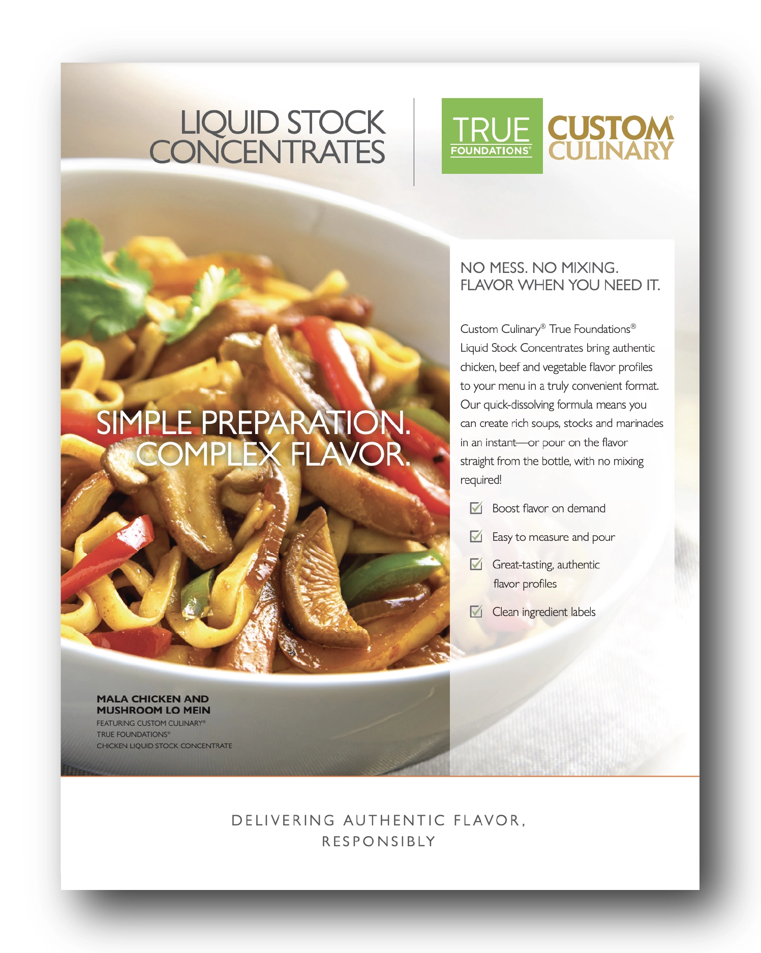 Liquid Stock Concentrates: Portfolio Brochure