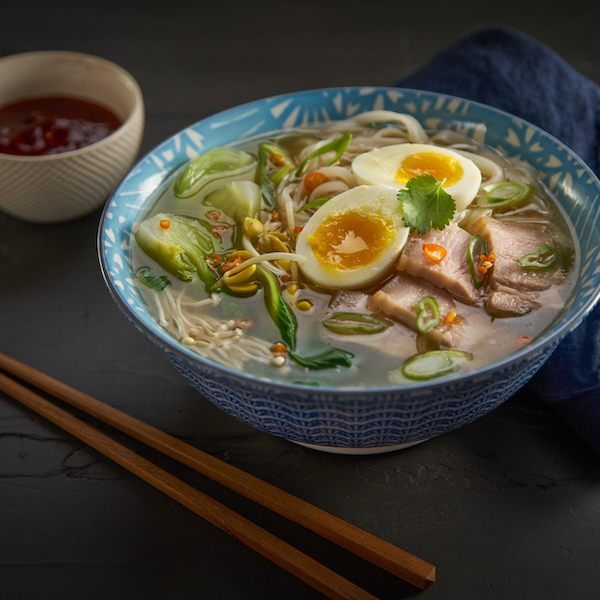 pork tonkotsu ramen bowl