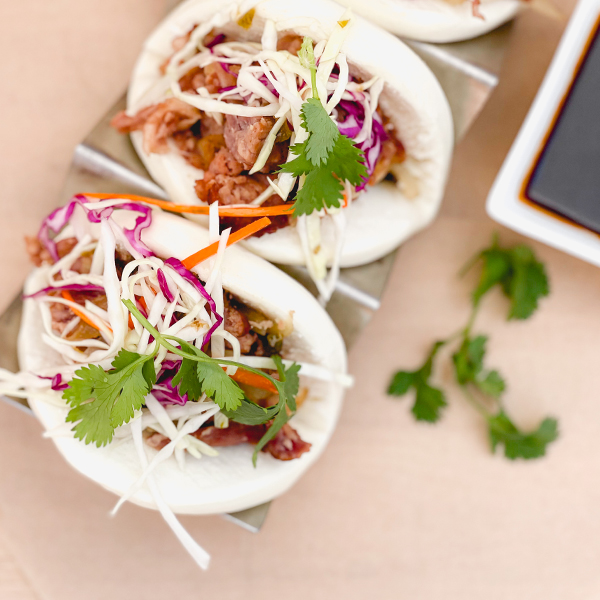 Korean Pork Bao Buns