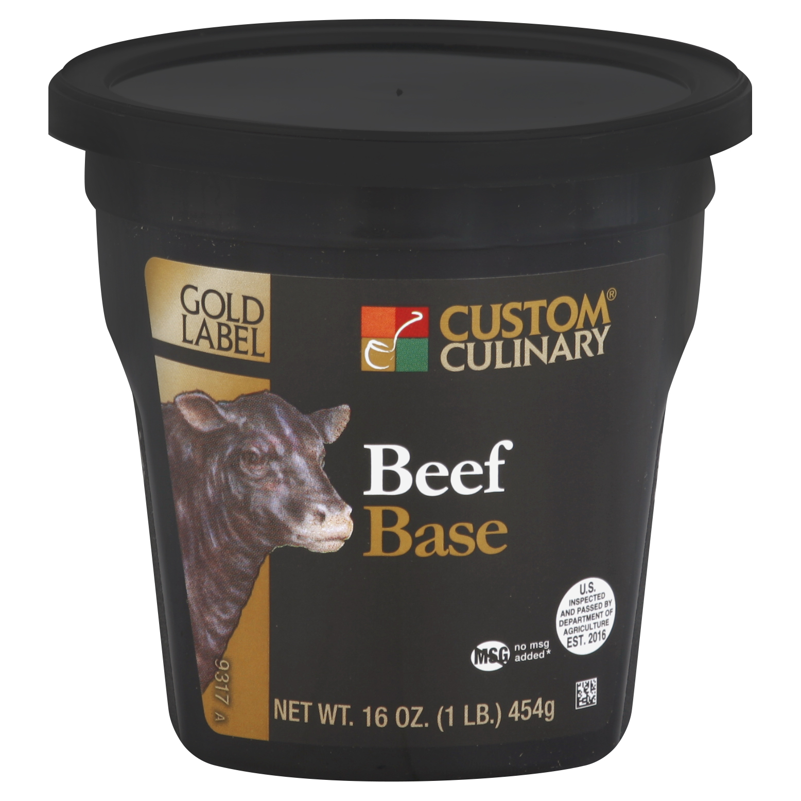 Custom Culinary - 9317 - Gold Label Beef Base No Msg Added